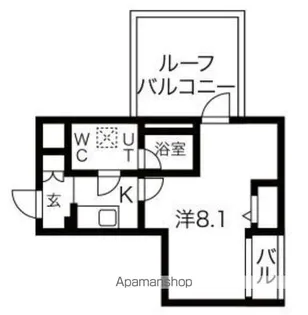 東京都中野区新井4丁目【マンション】の間取り