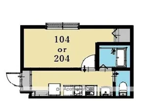 アイコート鎌ヶ谷【1階】の間取り