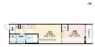 立川セイワレジデンスⅡ【2階】の間取り