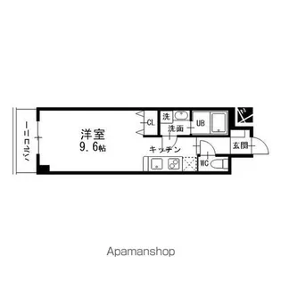 シーム・ドエル筒井【4階】の間取り