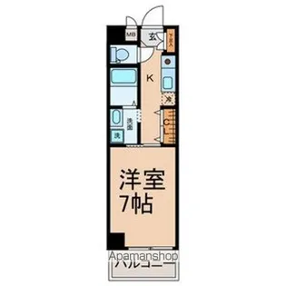 SUN STATE城北【2階】の間取り
