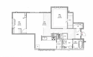 シエル開智【102号室】の間取り