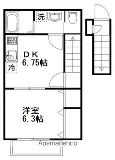 クラスカ【2階】の間取り