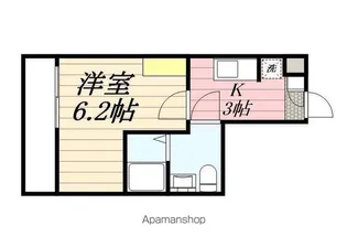 ベルフルール薬園台【2階】の間取り