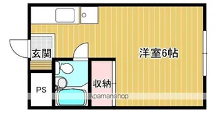セリバテール若宮【2階】の間取り