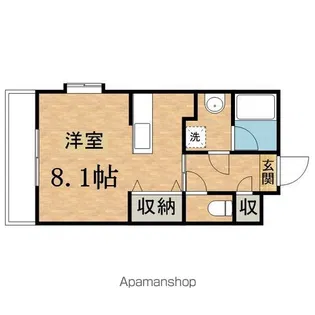 モルジュ【306号室】の間取り
