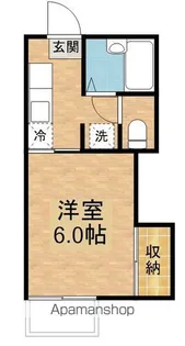 オデラント井の頭【2階】の間取り