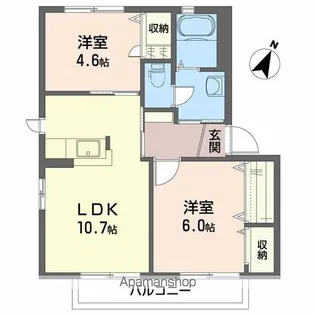 フェニックスC【1階】の間取り