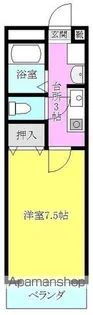 クレストスカーラカクB【305号室】の間取り