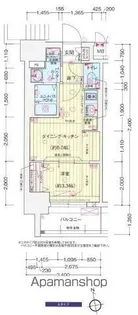 プレリス丸の内オーレル【2階】の間取り