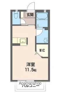 フォルトゥーナ【102号室号室】の間取り