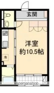 ボヌール陽健【2階】の間取り