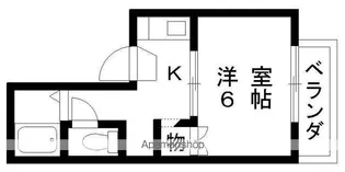 第2朝倉ハイツ【103号室】の間取り