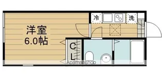 アザーレ・ターコイズ府中本町B棟【1階】の間取り