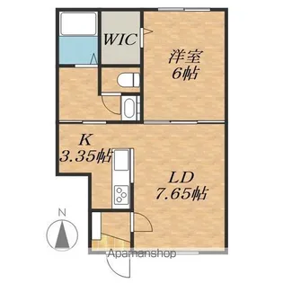 イルニード【1階】の間取り
