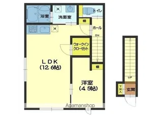 CLASSY?GARAGE【2階】の間取り