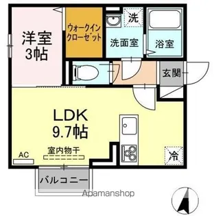 EISEN Ⅲ【2階】の間取り