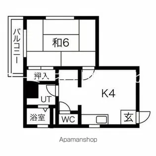 福丸ビル【301号室】の間取り