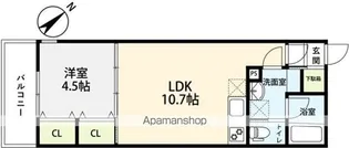 グランフォート八潮【3階】の間取り