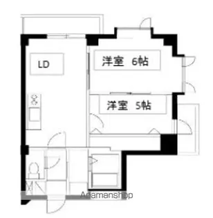 ジョイ・新本牧【3階】の間取り