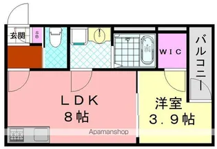 H-maison門真南Ⅱ【1階】の間取り