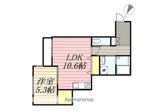 SONORA滝不動【2階】の間取り