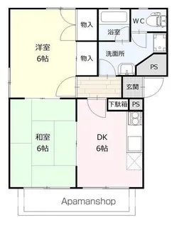 アネシスK【1階】の間取り