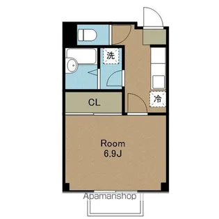 アミティハイツⅡ【2階】の間取り