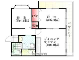 アルティメイトビル落合【2階】の間取り