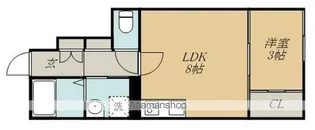 シルバーフォレスト【1階】の間取り