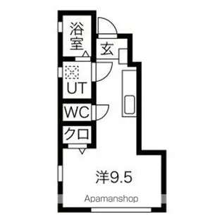 アルモ(ALMO)【1階】の間取り