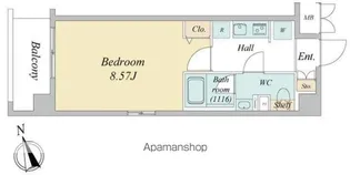 N−stage Nishikunitachi【3階】の間取り