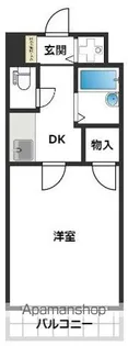 クロスステージ笹丘【5階】の間取り