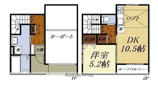 DARCOⅠ【1階】の間取り