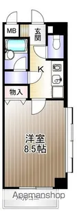 クロカワマンション【101号室】の間取り