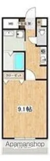 アーバン高塚橘通西ビル【3階】の間取り