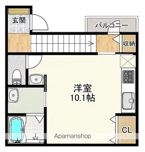 シャインラッシュⅡ【2階】の間取り