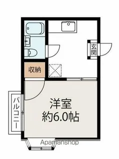 TRAD新柏【101号室】の間取り