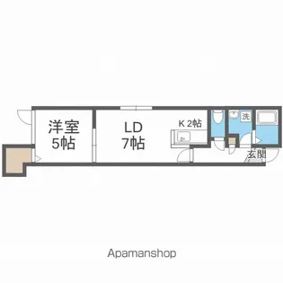 ヴァンベール【2階】の間取り