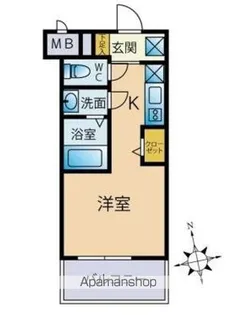 晃明ビル【2階】の間取り
