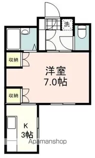 N−CASA【3階】の間取り