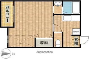 ドミールM【1階】の間取り