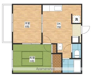 ロマニーヒルズ【1階】の間取り