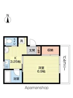 PEACH.B【2階】の間取り