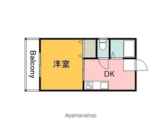 岡本ビル【3階】の間取り