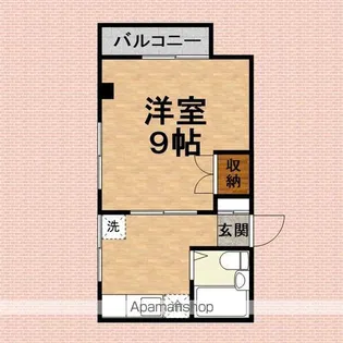 メゾンドベルト【3階】の間取り