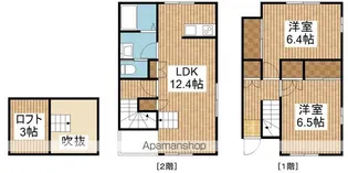 パインコーン【D号室】の間取り