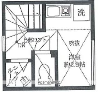 BLANC ET BLEU 高円寺【2階】の間取り