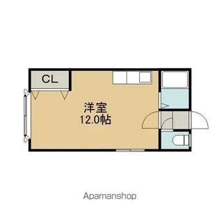 スウィートハウス【201号室】の間取り