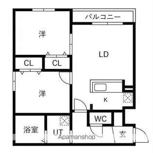 TERRACE SOEN【3階】の間取り